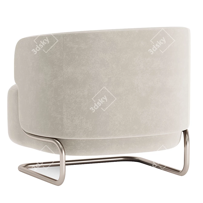 Modern Marabu Armchair Design 3D model image 3