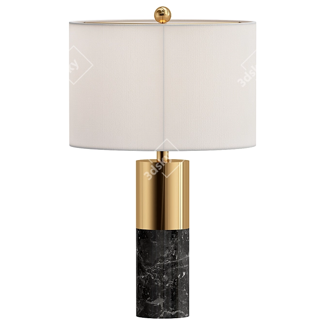 Modern Lamp Model for VRay 3D model image 1