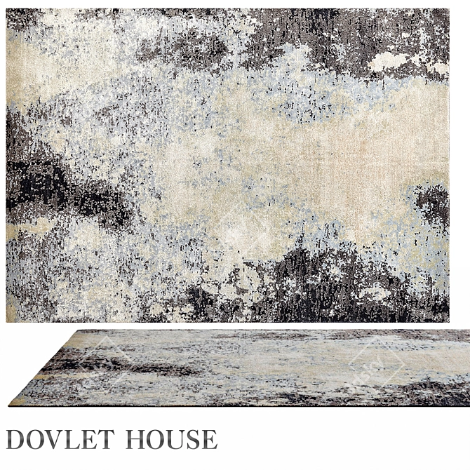 Dovlet House Art Silk Carpet 3D model image 1