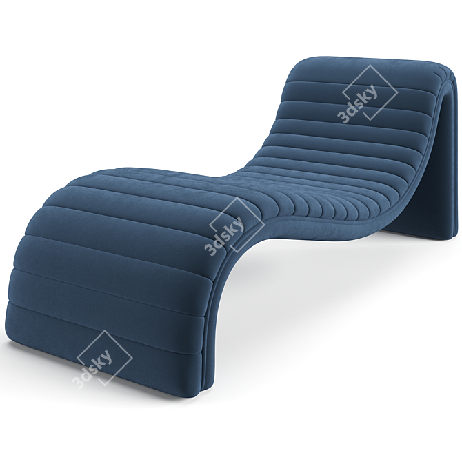 Elegant Eichholtz Chaise Lounge Pioneer 3D model image 2