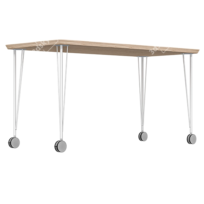 IKEA ANFALLARE KRILLE Writing Desk 3D model image 3