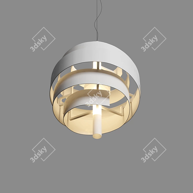 Sleek Modern Lighting Solution 3D model image 2