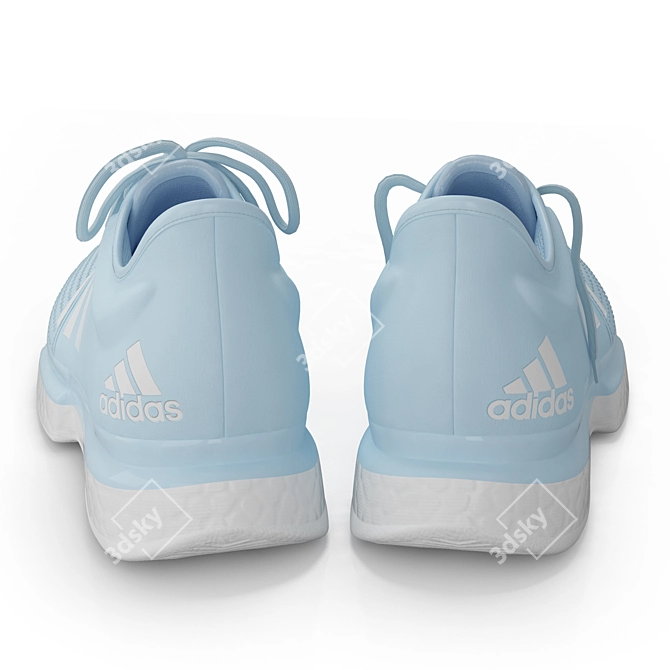 Adidas Tennis Shoes Sneakers racketball 3D model image 12