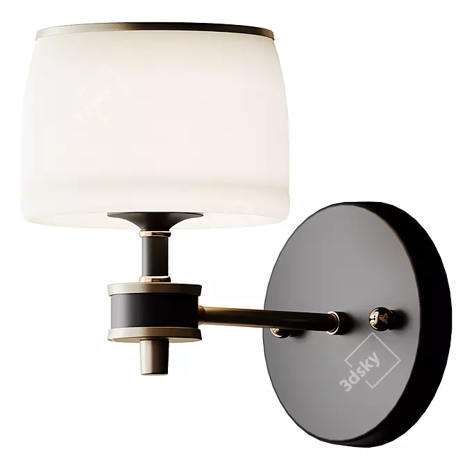 Farmhouse Adult Wall Sconce Lighting 3D model image 1