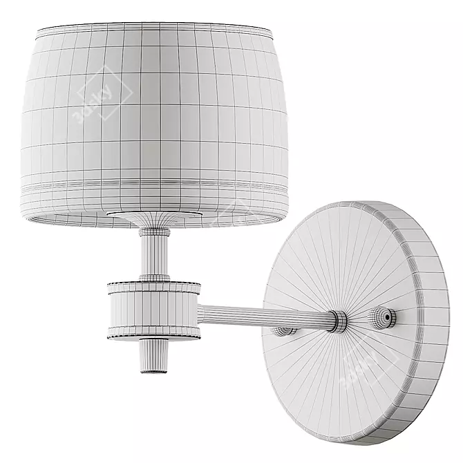 Farmhouse Adult Wall Sconce Lighting 3D model image 2