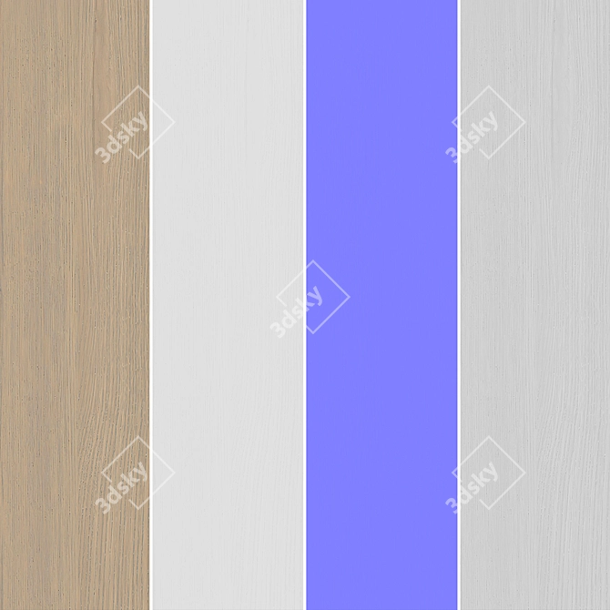  Seamless Oak Texture Pack 3D model image 6