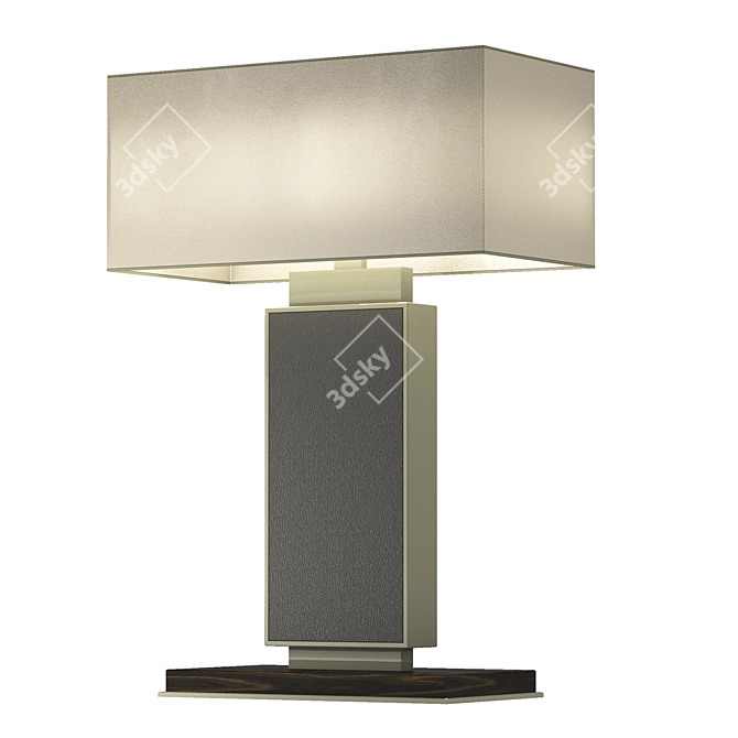 Sleek Modern TELLUS Lamp 3D model image 3