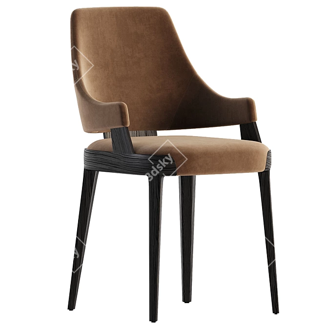 Elegant Potocco Velis Chair in 3D 3D model image 3