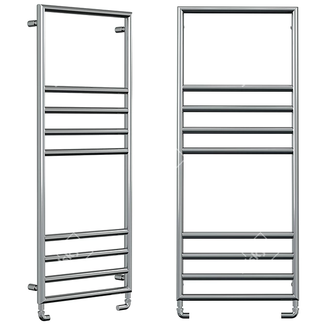 Modern Heated Towel Rail: Lulu 3D model image 1