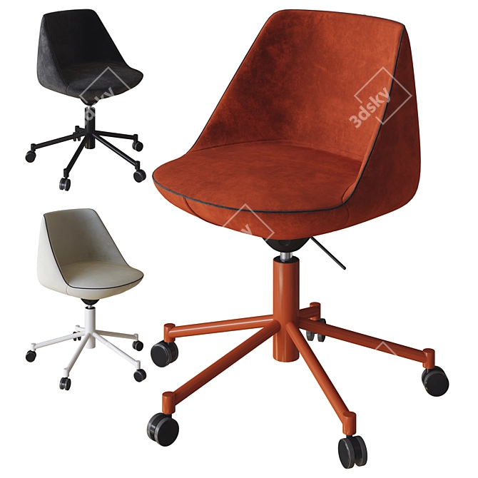 Sancal Magnum Office Chair 3D 3D model image 1