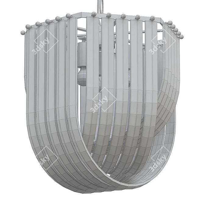 Elegant Laval Pendant Lighting 3D model image 2