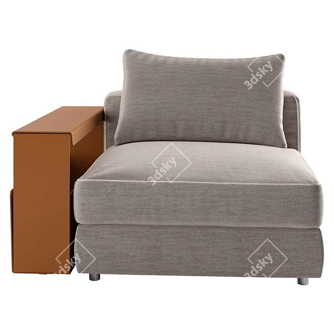  Contemporary Modular Sofa Set "Harper 3D model image 3