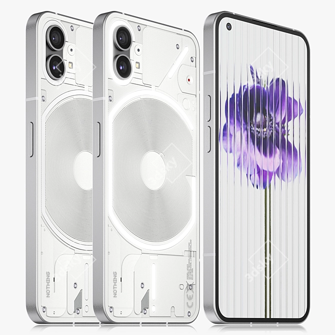 Microfacet GTR Phone 1: Render-Ready 3D model image 1