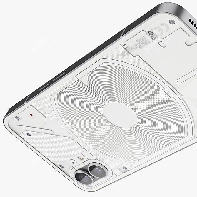 Microfacet GTR Phone 1: Render-Ready 3D model image 5