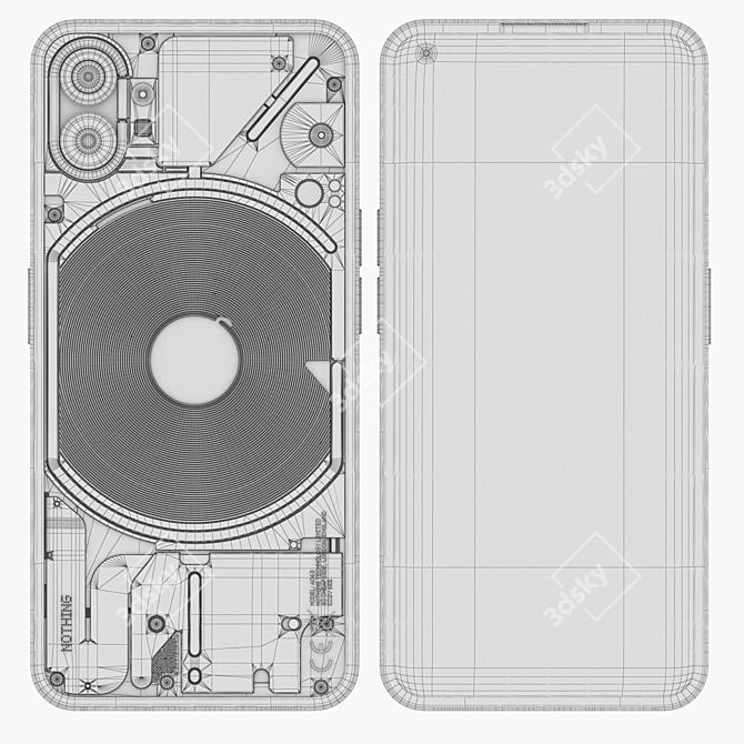 Microfacet GTR Phone 1: Render-Ready 3D model image 6