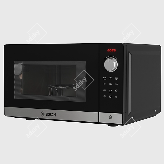 Bosch Microwave FEL020MS2B Model 3D model image 3