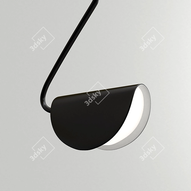 Modern Pendant Lamp V-Ray Render 3D model image 2