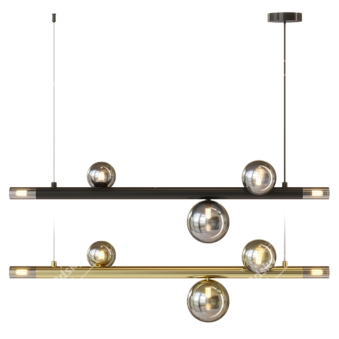 Indigo Canto 11026 Pendant Chandelier 3D model image 1