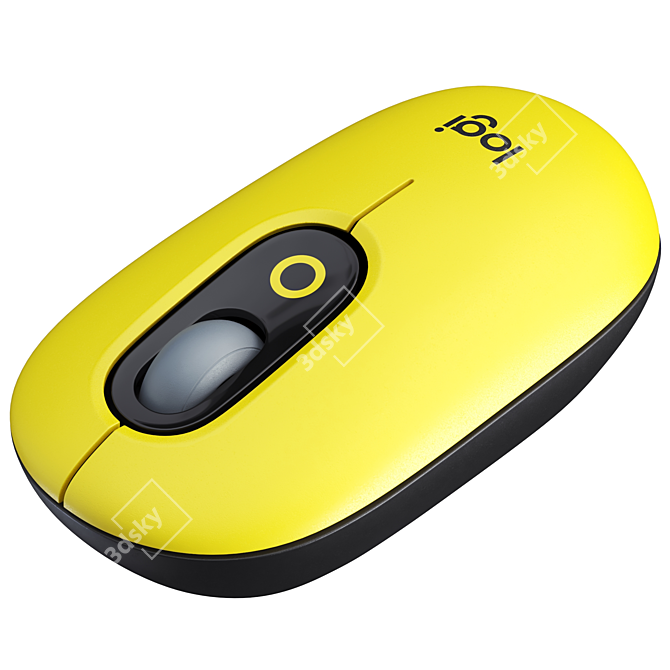 Logitech POP Mouse Trio Set 3D model image 3