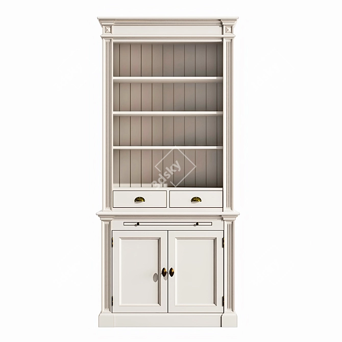 Deco Meuble Bookshelves Collection 3D model image 12