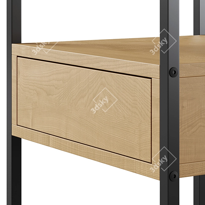 Randolf Bedside Table - Actona 3D model image 3