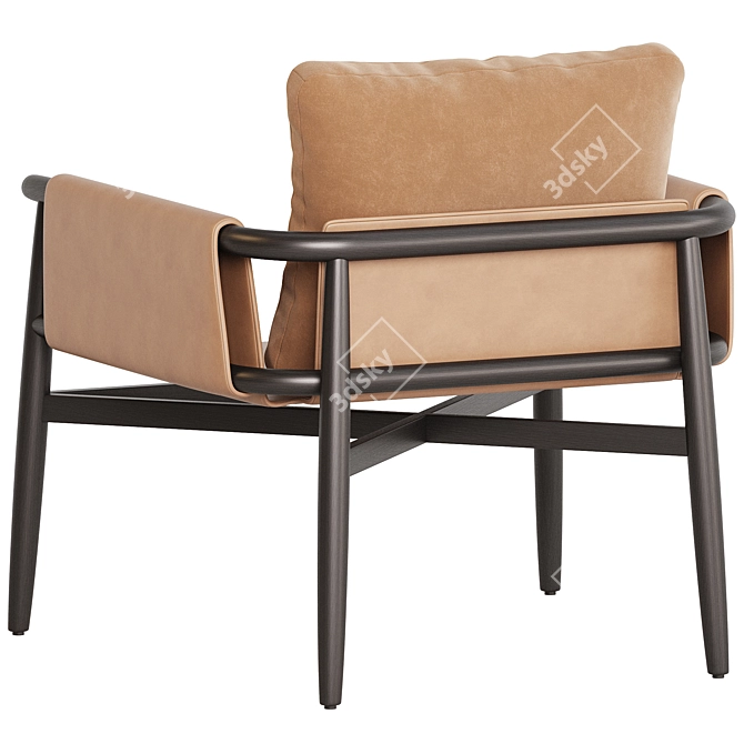 Modern Armchair 3D Model Collection 3D model image 3