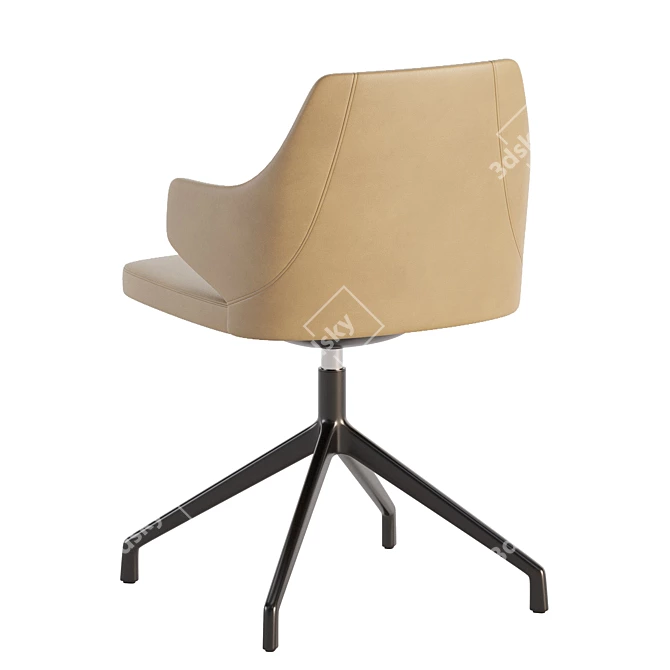 Modern Cattelan Wendy Chair 3D model image 3