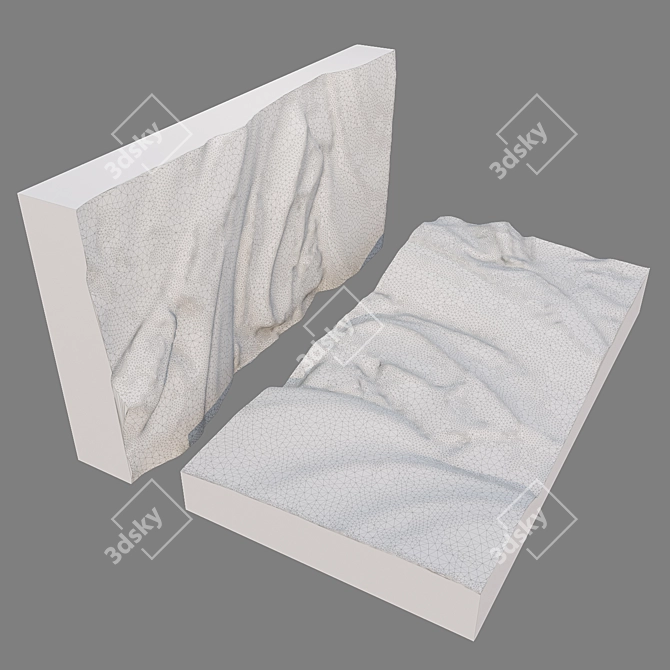 Rocky Quick Panels: Customized Wall Panels 3D model image 4