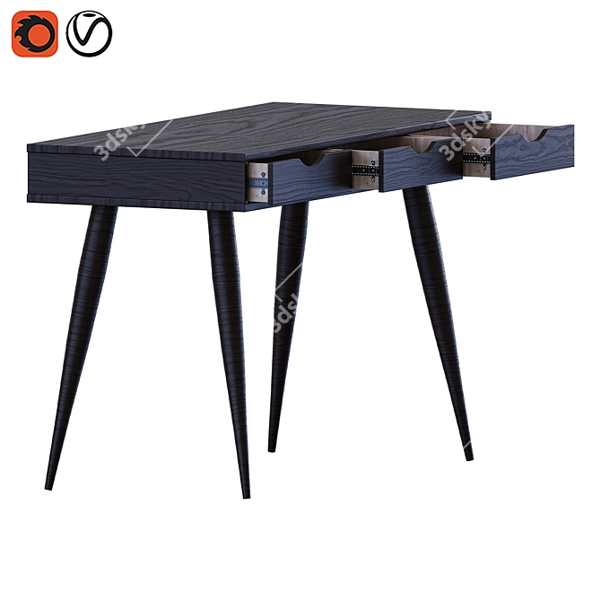 Bea Desk 2015 3D Model 3D model image 2