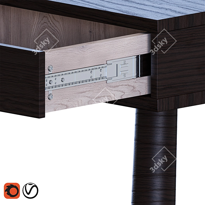 Bea Desk 2015 3D Model 3D model image 4