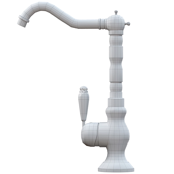 Vintage Faucet 3D Model Kit 3D model image 5