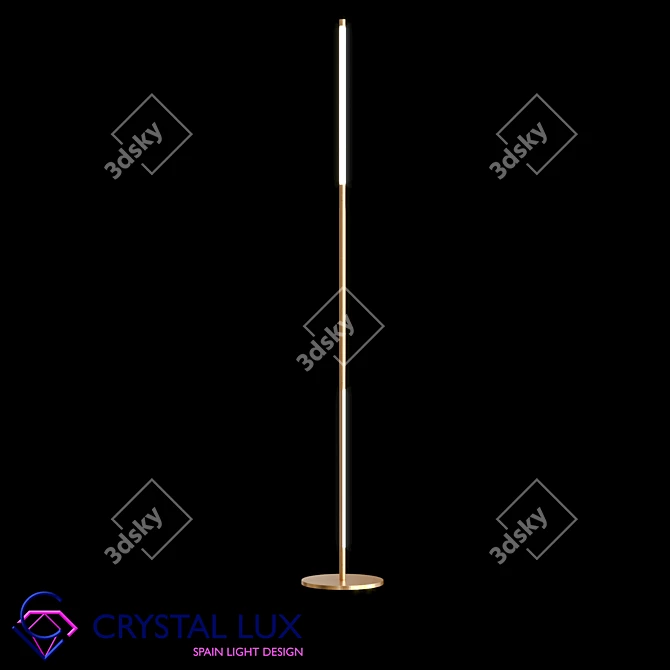 Crystal Lux Largo PT25W Gold 3D model image 1