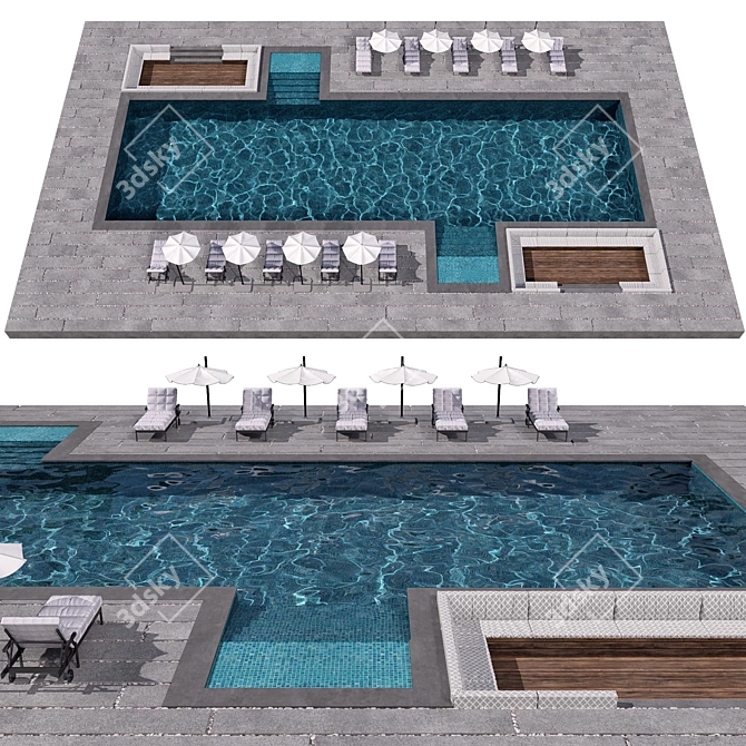 Virtual Pool NO77 - 3D Model 3D model image 1