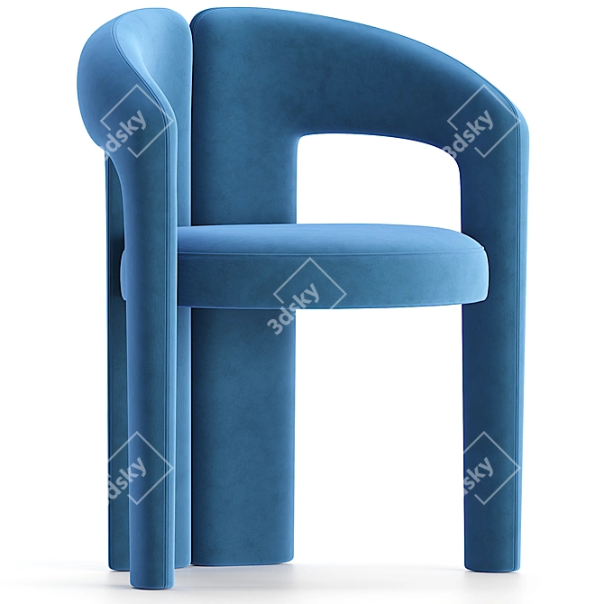 Mod Dudet Chair by Cassina 3D model image 2