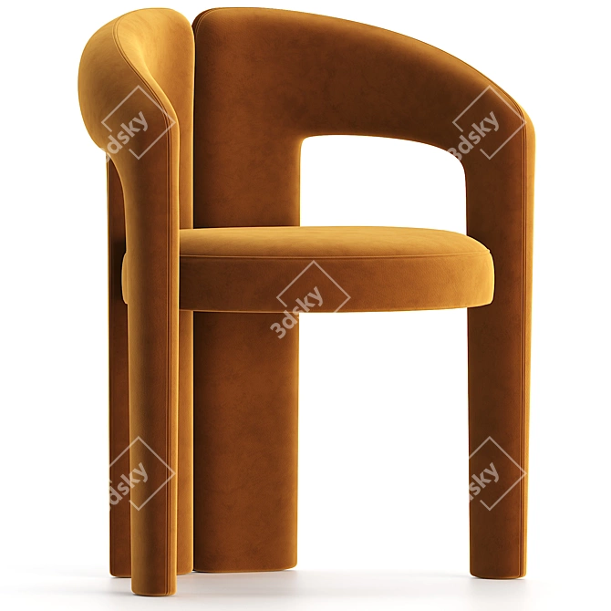 Mod Dudet Chair by Cassina 3D model image 3