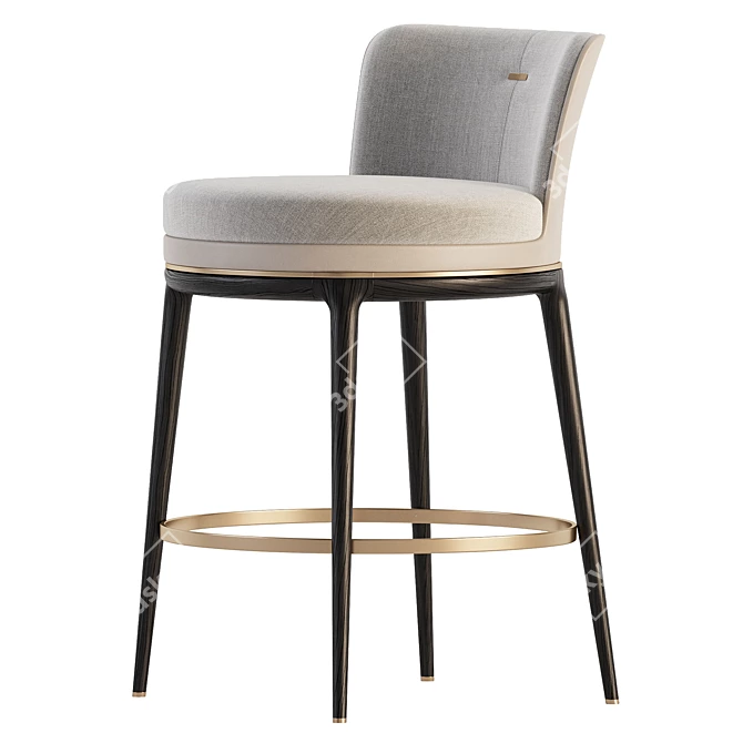 Modern Design Hicks Bar Stool 3D model image 4