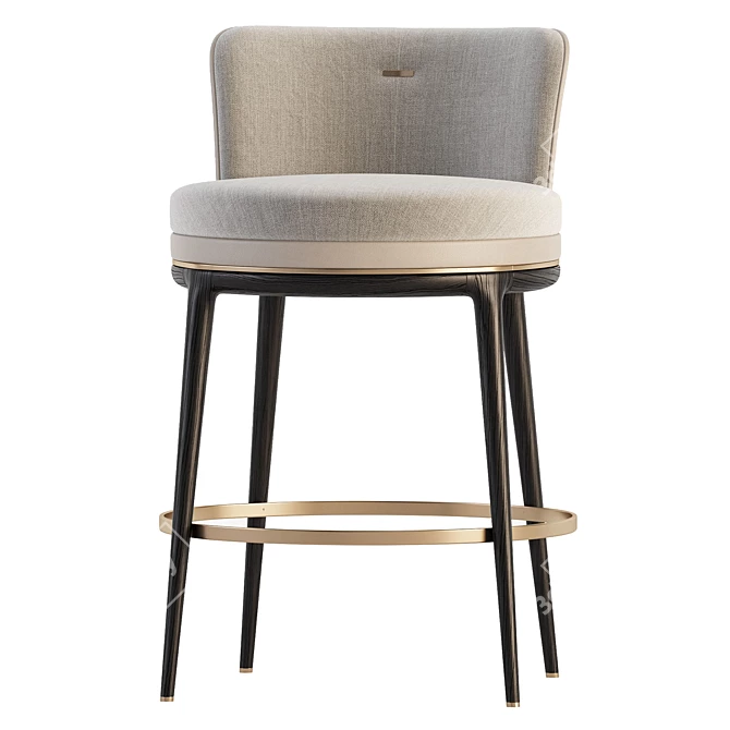 Modern Design Hicks Bar Stool 3D model image 5