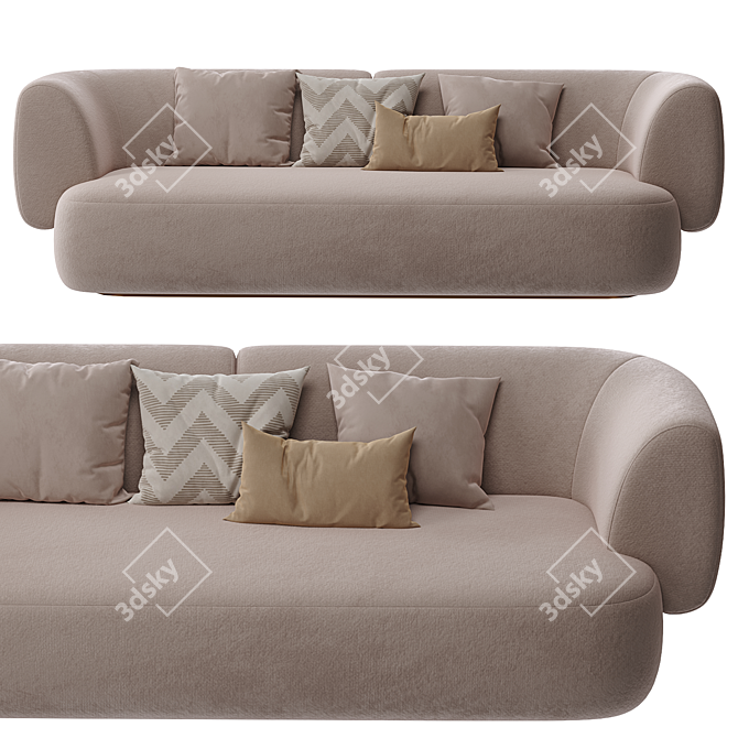 Cozy 2014 Hug Sofa Set 3D model image 2