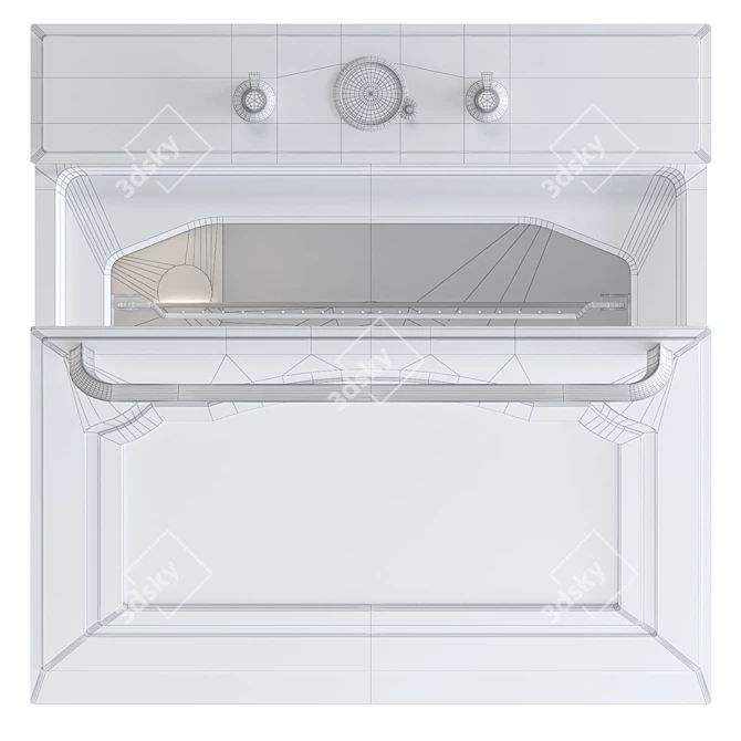 Classic Built-In Oven Gorenje 3D model image 3