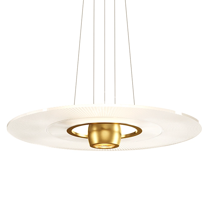 Modern Pendant Light 3D Model 3D model image 1