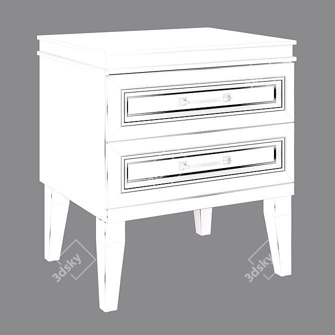 Orlando Nightstand OR-306.04 3D model image 4