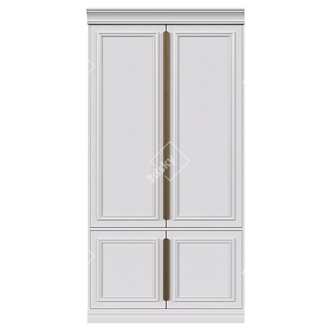 Classic Wardrobe BePureHome 3D model image 2