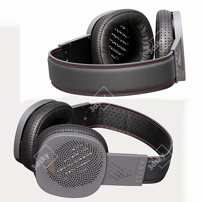 Diana V2 Premium Headphones & Stand 3D model image 5