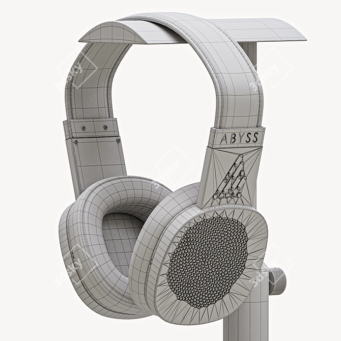 Diana V2 Premium Headphones & Stand 3D model image 7