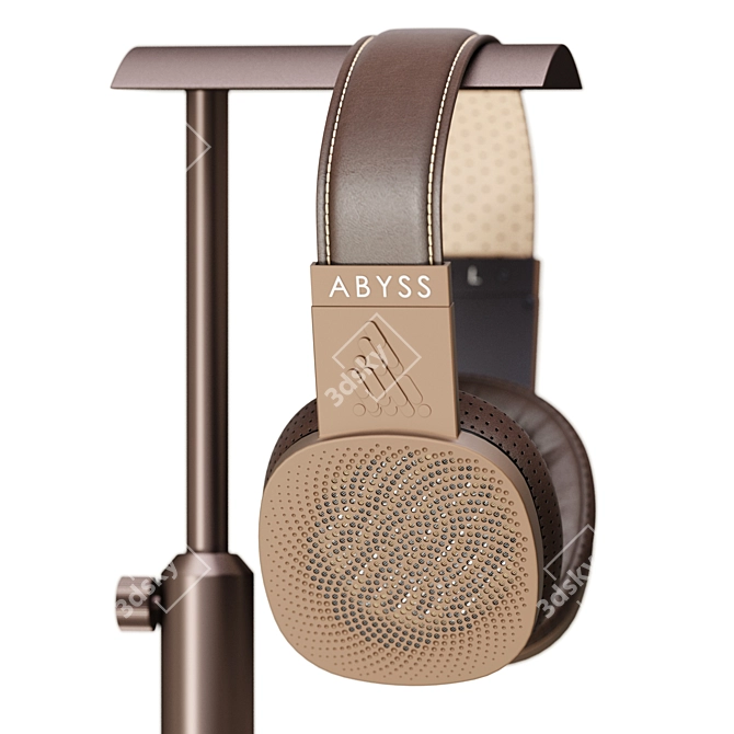 Diana V2 Premium Headphones & Stand 3D model image 9