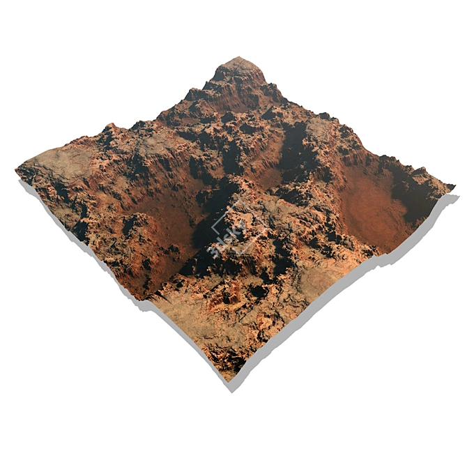 Canyon Land N5 3D Model 3D model image 1