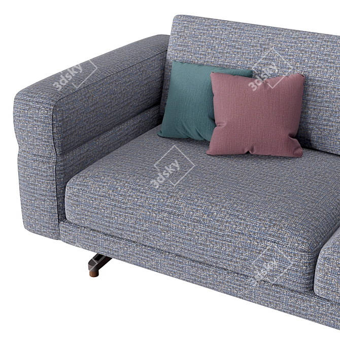 Modern Luxury Giorgetti SoHo Sofa 3D model image 4