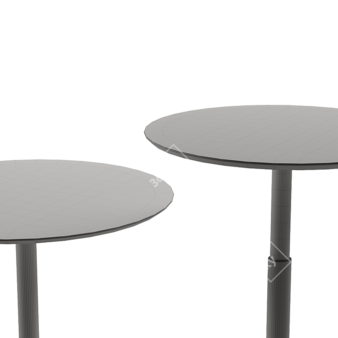 INCLASS NUME Collection | Restaurant Tables 3D model image 5