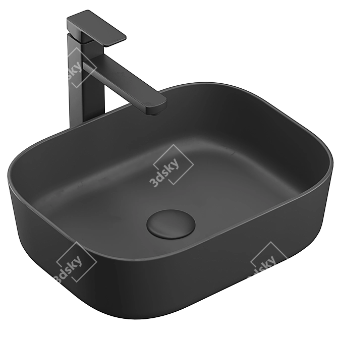 WeltWasser WW Elbach Sink 3D 3D model image 1