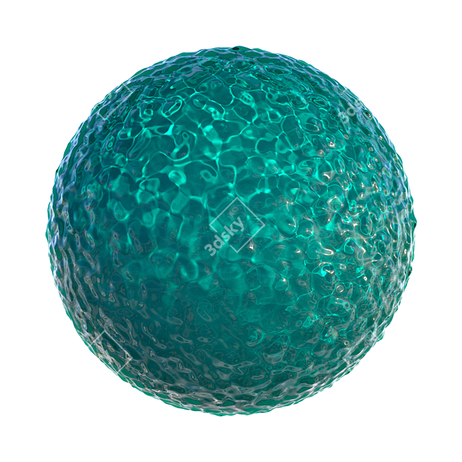 Seamless Ocean Material Pack 3D model image 1